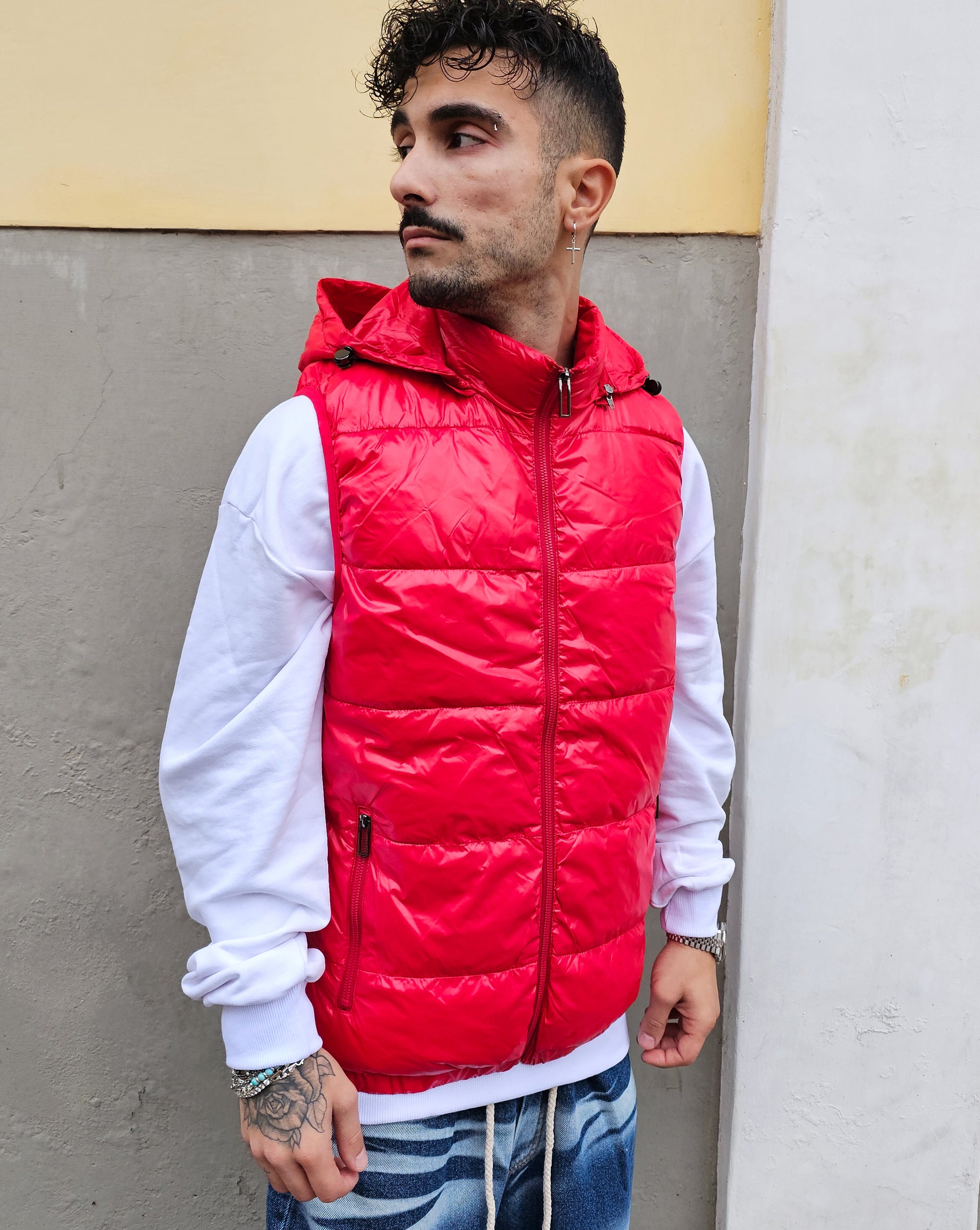 Gilet Smanicato Lucido