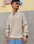 Maglione Polo Zip