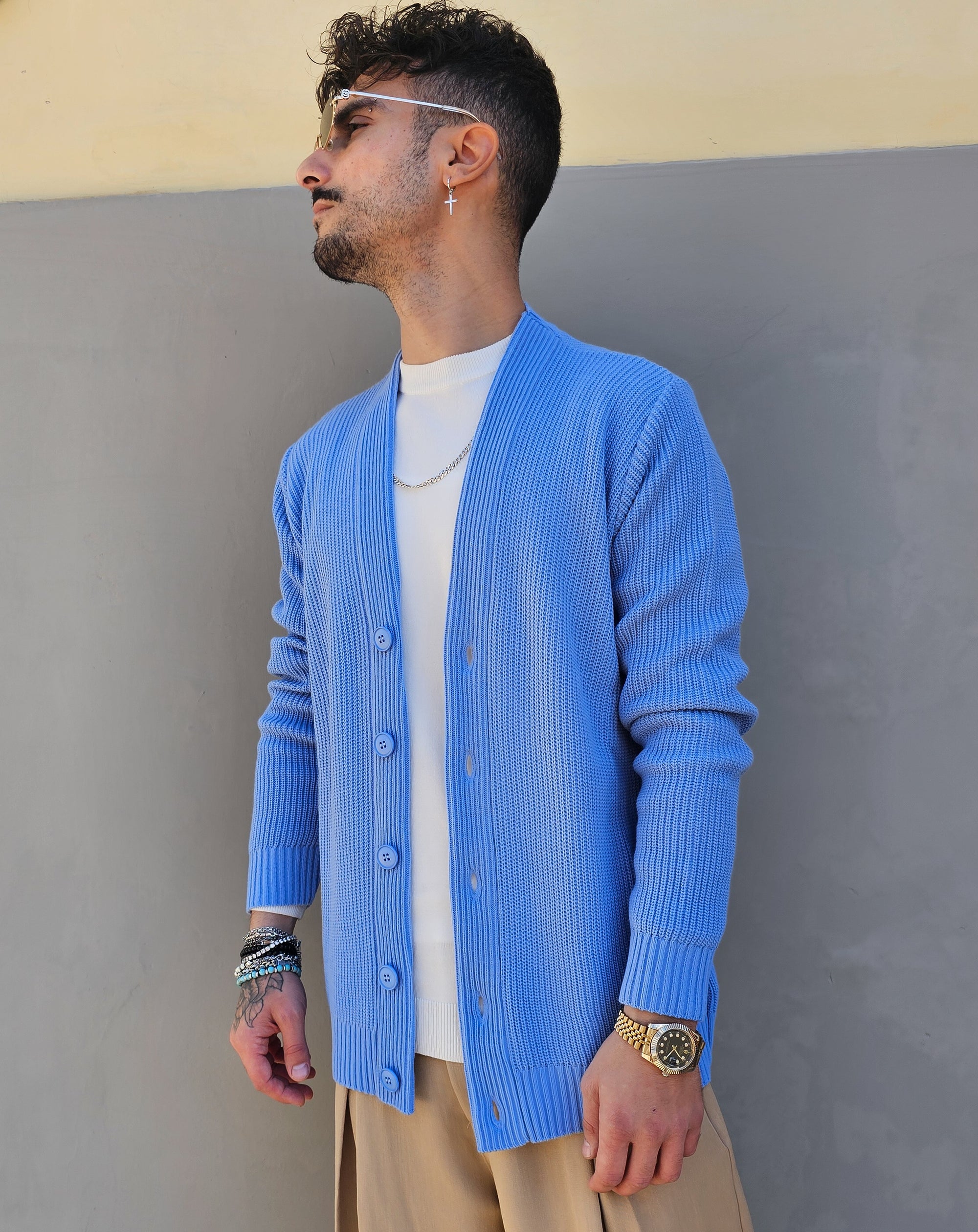 Cardigan Giacca in Lana
