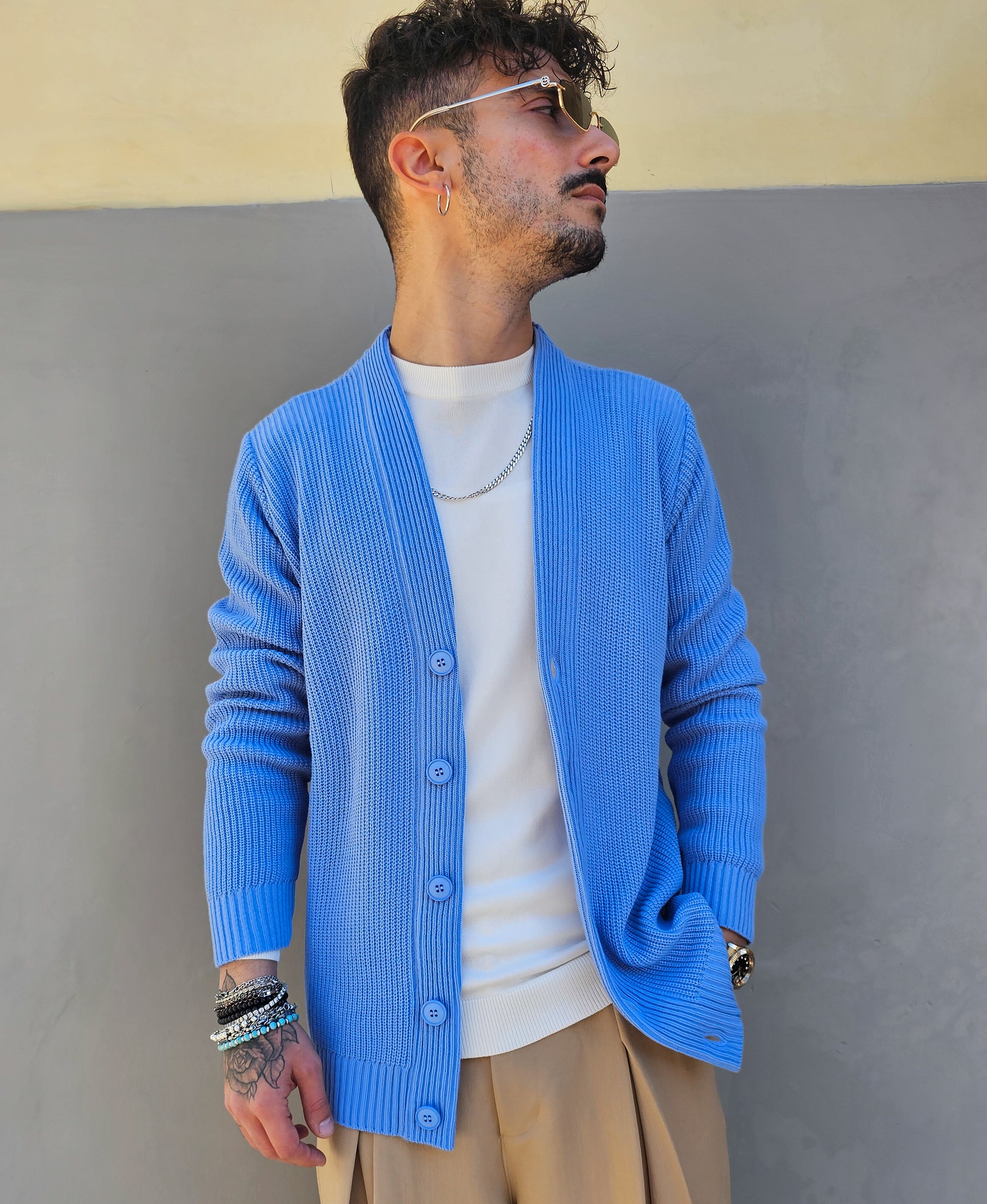 Cardigan Giacca in Lana