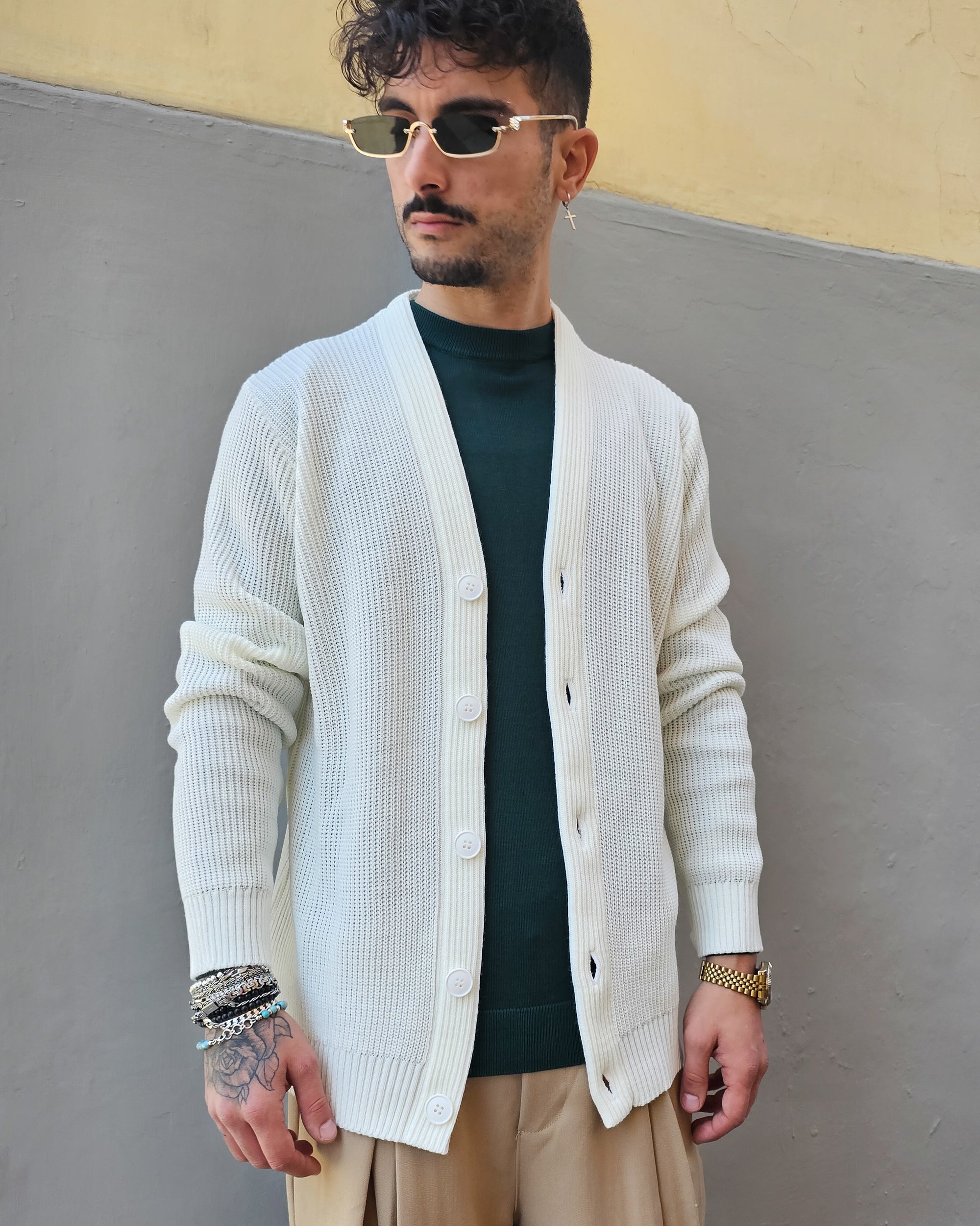 Cardigan Giacca in Lana