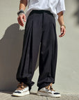 Pantalone Elegante Baggy Over