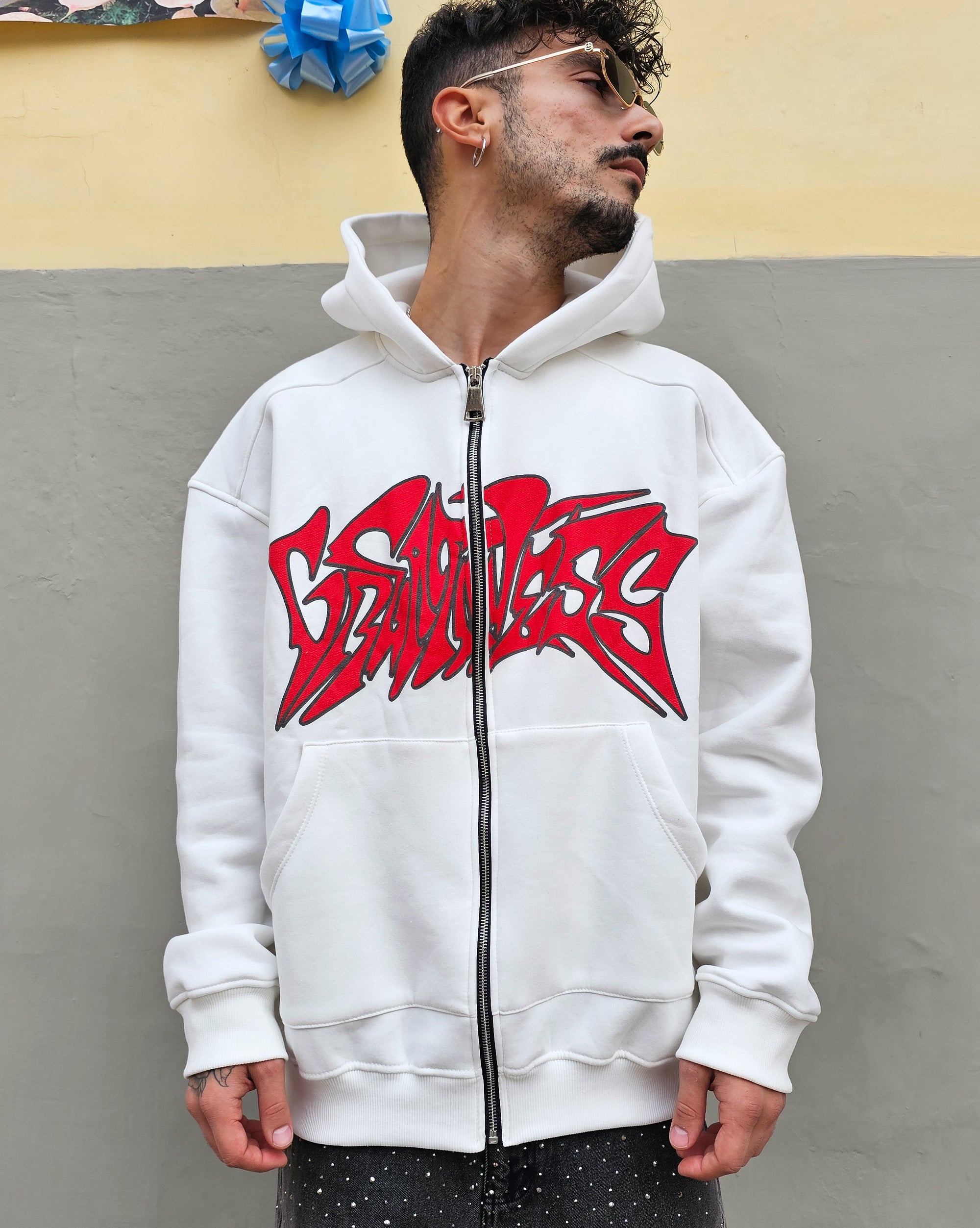 Felpa Hustle Zip Undergroud