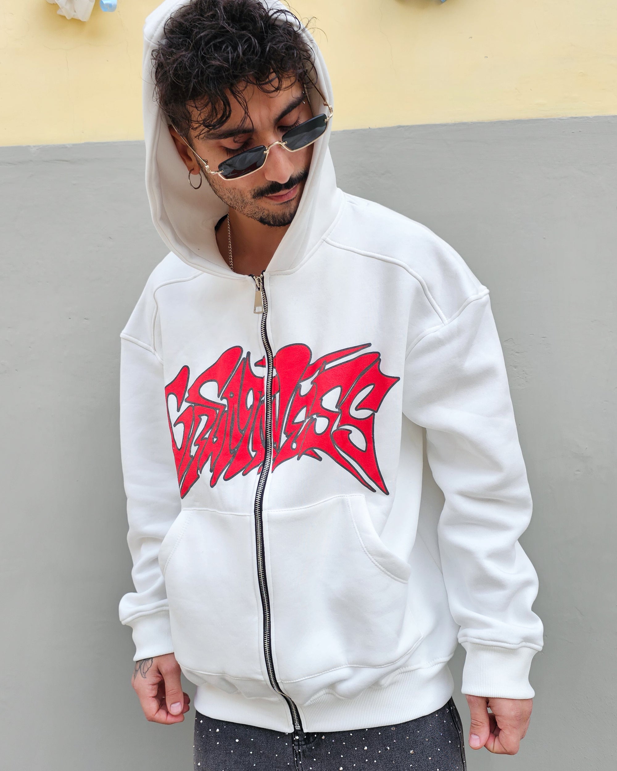 Felpa Hustle Zip Undergroud