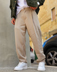 Pantalone Elegante Invernale Baggy Fit