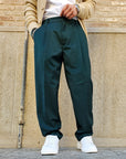Pantalone Elegante Invernale Baggy Fit