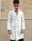 Cappotto DoppioPetto Bianco