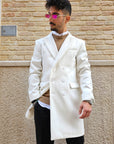 Cappotto DoppioPetto Bianco