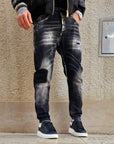 Jeans Mod Dsq Fit Rem Black