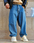 Jeans Baggy Basic Blue
