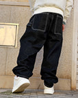 Jeans Balloon Nero Carpenter