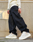 Jeans Balloon Nero Carpenter