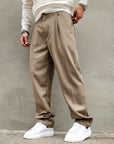 Pantalone Elegante Primaverile Baggy Fit