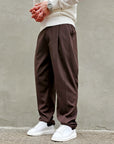 Pantalone Elegante Primaverile Baggy Fit