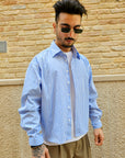Camicia Rigata Crop