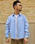 Camicia Rigata Crop