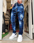 Jeans Mod Dsq Km1 Blue