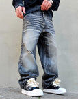 Jeans American Baggy Grey
