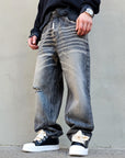 Jeans American Baggy Grey