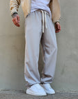 Pantalone Elegante Baggy Molla Primaverile