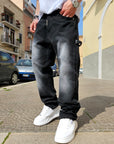 Jeans Carpenter Black White