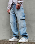 Jeans Cargo Baggy Clear