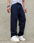 Pantalone Elegante Primaverile Baggy Fit