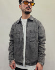 Giacca Di Jeans Diamond Grey