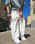 Pantalone Tuta Baggy Fit Primaverile