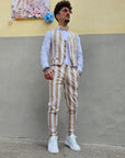 Completo Gilet Riga Beige Slim Fit