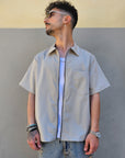 Camicia Zip Semi Over