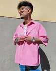 Camicia Scozzese Semi Over Red