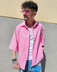 Camicia Scozzese Semi Over Red