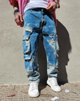 Jeans Cargo Slavato