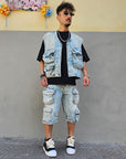 Completo Cargo Denim Jackson