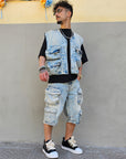 Completo Cargo Denim Jackson