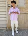 Camicia Rigata Over