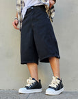Bermuda Jeans Over Undergroud Black