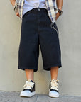 Bermuda Jeans Over Undergroud Black