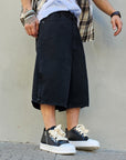 Bermuda Jeans Over Undergroud Black