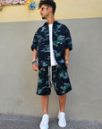 Completo Jeans Militare