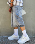 Bermuda Jeans Grey Over