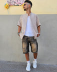 Bermuda Jeans Sabbiato RBZ