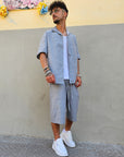 Completo Grigio Gessato