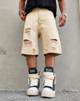 Bermuda Jeans Basic Sabbiato