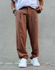 Pantalone Elegante Primaverile Baggy Fit
