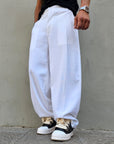 Pantalone In Lino Super Baggy