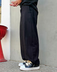 Pantalone In Lino Super Baggy