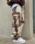 Jeans Cargo Sfumato Moro