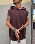 T-shirt Smanicata In Cotone
